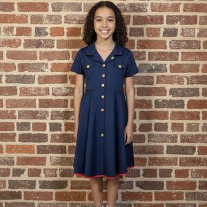 Only Little Once Military Inspired Girl's Dress Size 16